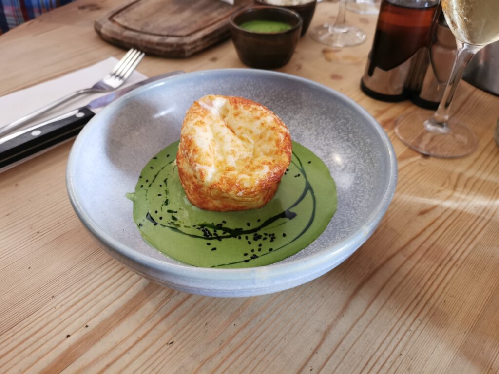 The Cheese Souffle at the Red Lion