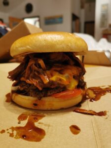 Burger from the Burger and Grill 